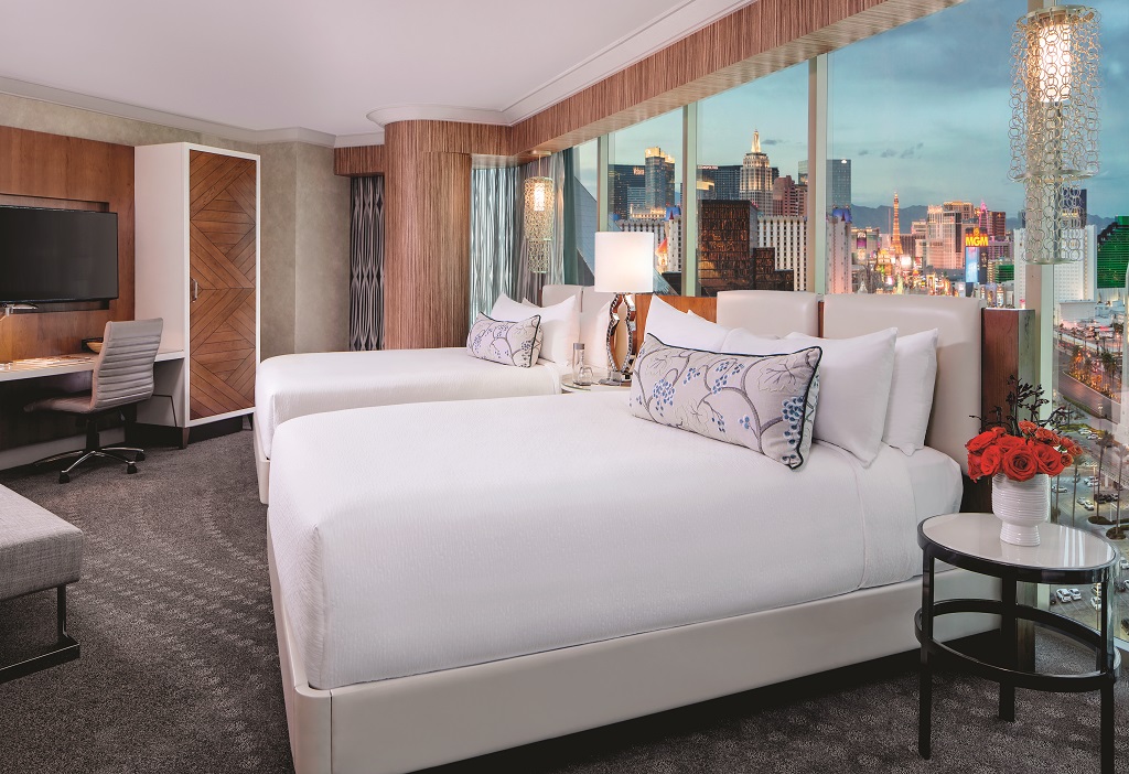 Alójate en los hoteles MGM Resorts, con habitaciones y suites para diversos presupuestos pero siempre ofreciendo calidad y comodidad