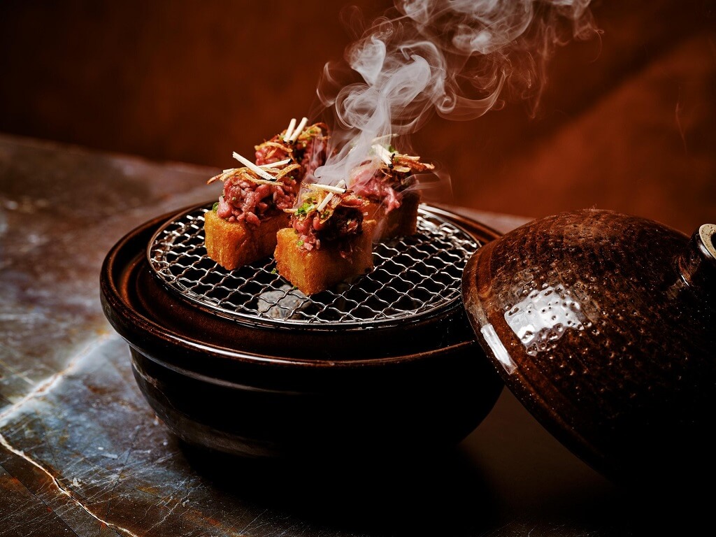 Platillo en un restaurante